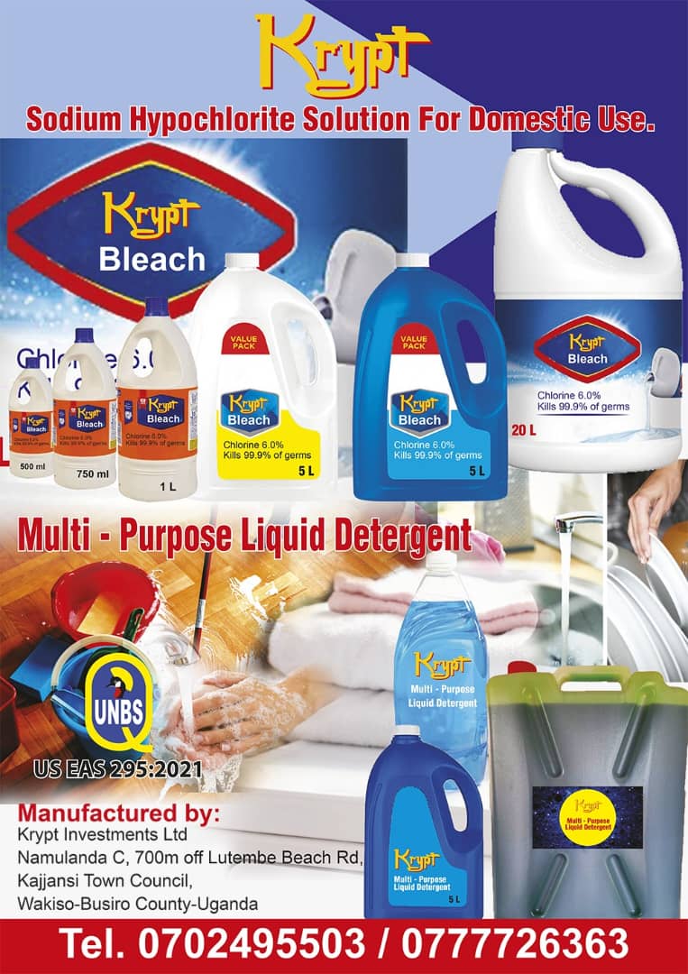 Professional cleaning products showcase